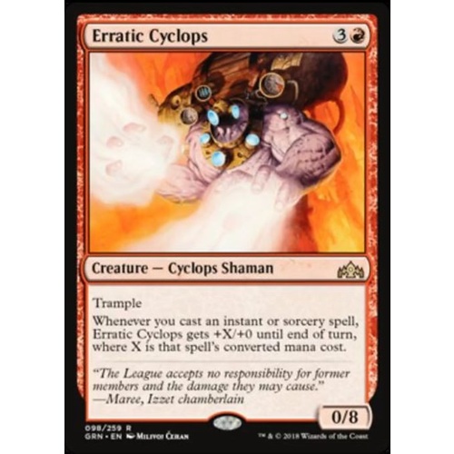 Erratic Cyclops FOIL - GRN