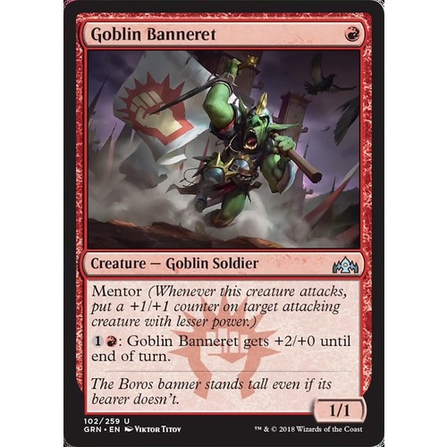 Goblin Banneret FOIL - GRN