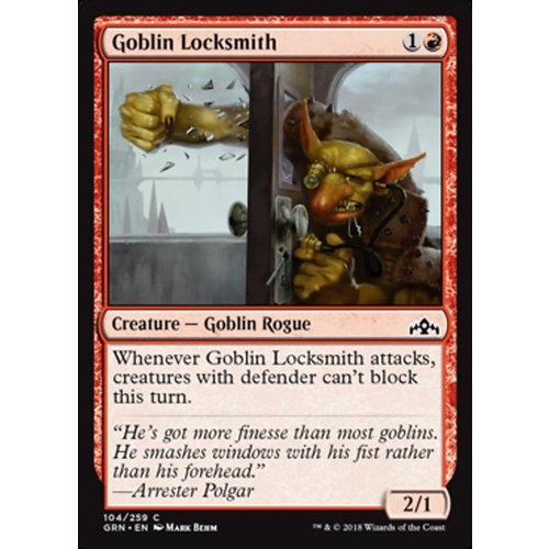 Goblin Locksmith FOIL - GRN