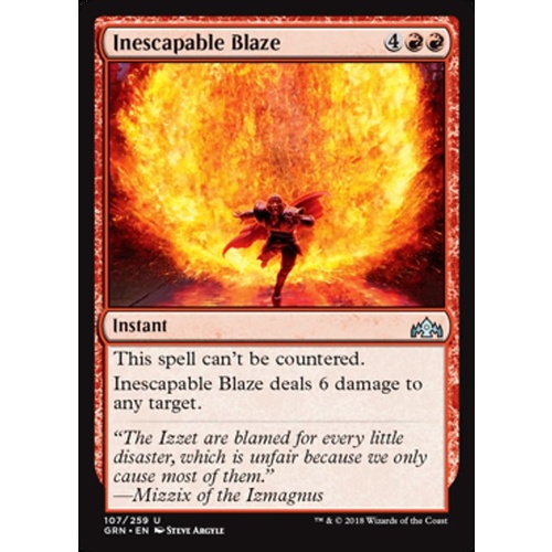 Inescapable Blaze FOIL - GRN