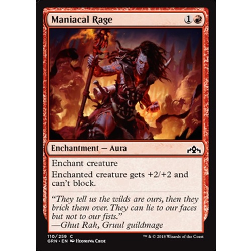 Maniacal Rage FOIL - GRN