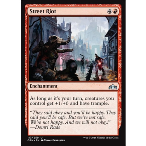 Street Riot FOIL - GRN