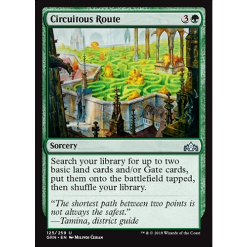 Circuitous Route FOIL - GRN