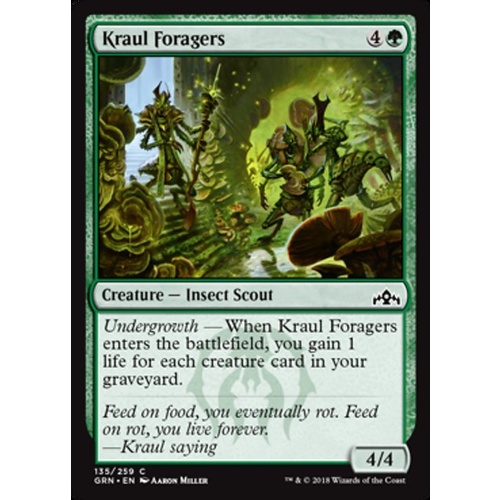 Kraul Foragers FOIL - GRN