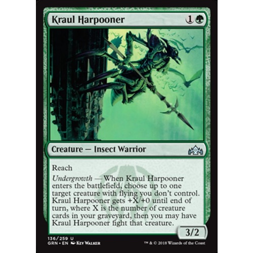 Kraul Harpooner FOIL - GRN