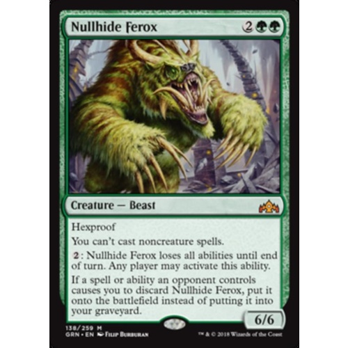 Nullhide Ferox FOIL - GRN