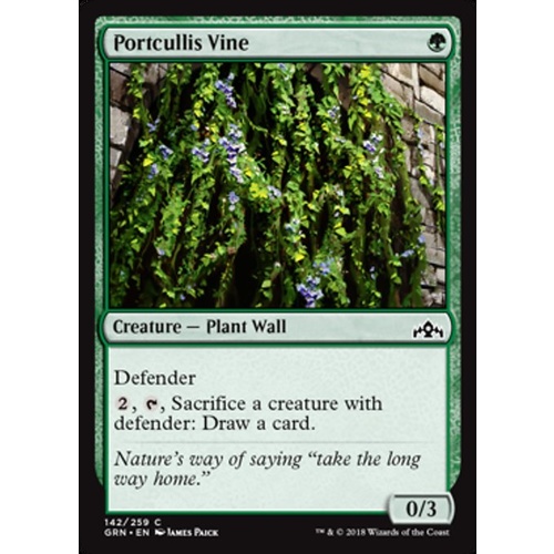 Portcullis Vine FOIL - GRN