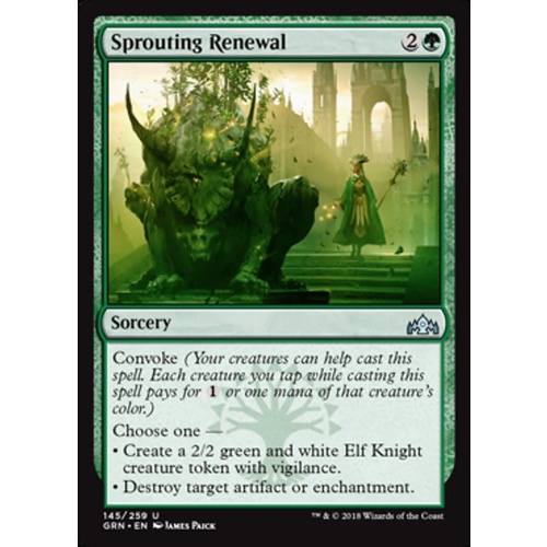 Sprouting Renewal FOIL - GRN