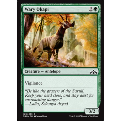 Wary Okapi FOIL - GRN