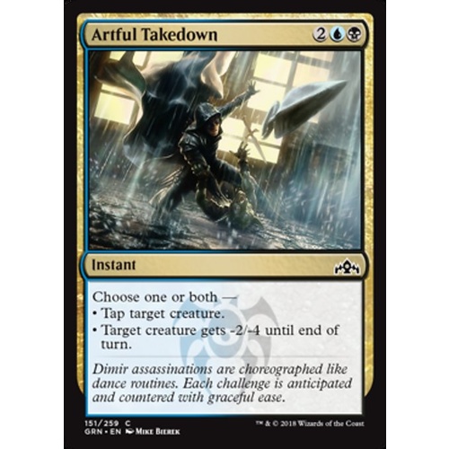 Artful Takedown FOIL - GRN