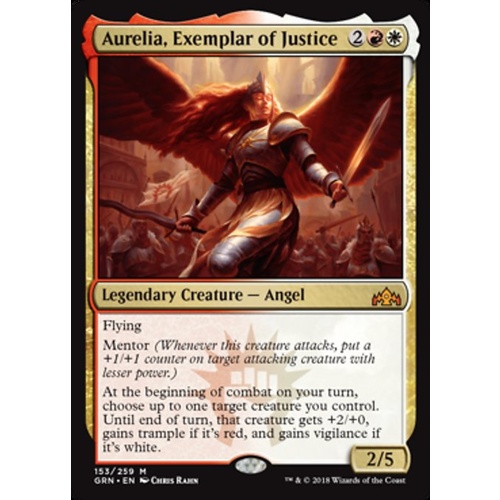 Aurelia, Exemplar of Justice FOIL - GRN