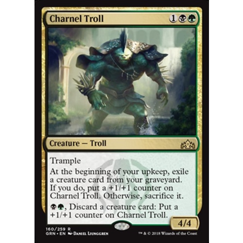 Charnel Troll FOIL - GRN