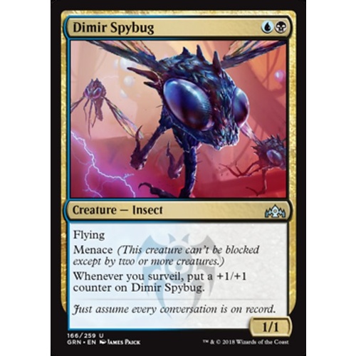 Dimir Spybug FOIL - GRN