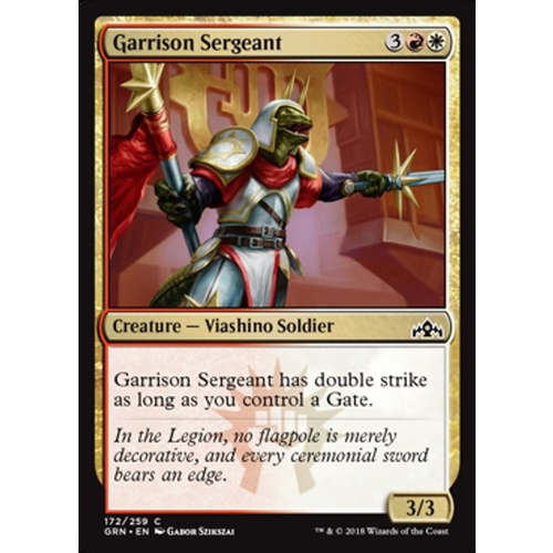 Garrison Sergeant FOIL - GRN