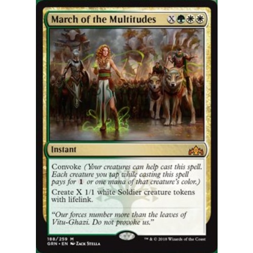 March of the Multitudes FOIL - GRN