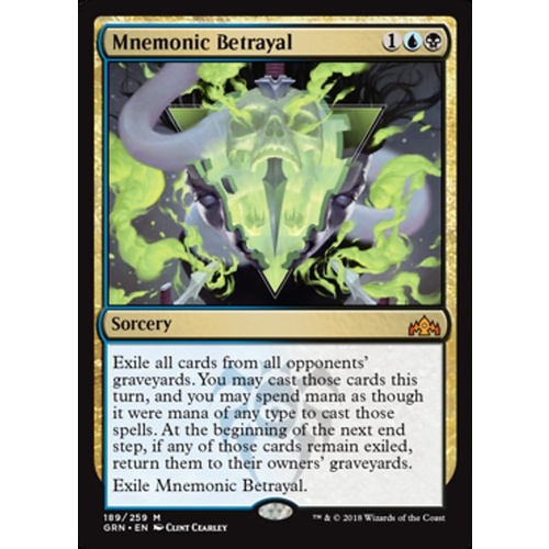 Mnemonic Betrayal FOIL - GRN
