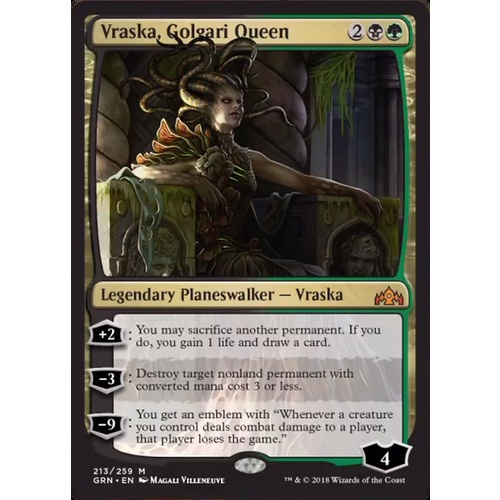 Vraska, Golgari Queen FOIL - GRN