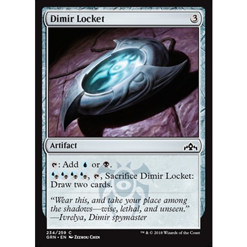 Dimir Locket FOIL - GRN