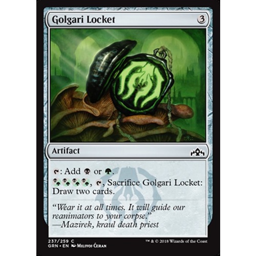 Golgari Locket FOIL - GRN