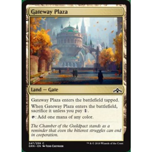 Gateway Plaza FOIL - GRN