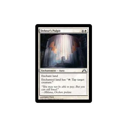 Debtor's Pulpit - GTC