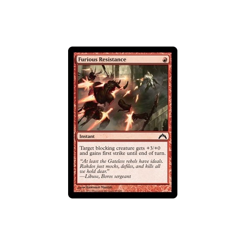 Furious Resistance FOIL - GTC