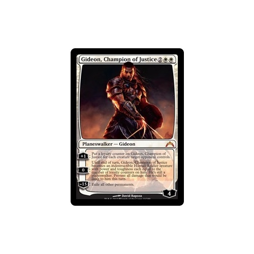 Gideon, Champion of Justice - GTC