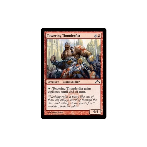 Towering Thunderfist - GTC
