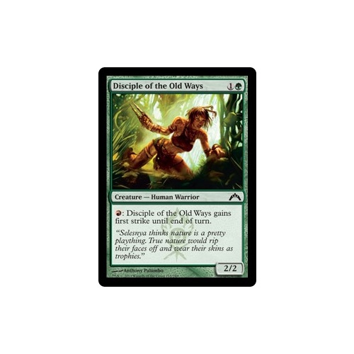 Disciple of the Old Ways FOIL - GTC