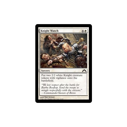 Knight Watch FOIL - GTC