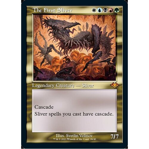 The First Sliver (Old-Frame Foil-Etched) - H1R