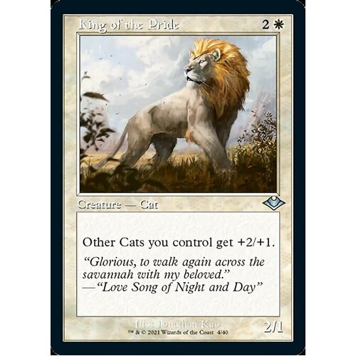 King of the Pride FOIL (Old-Frame) - H1R