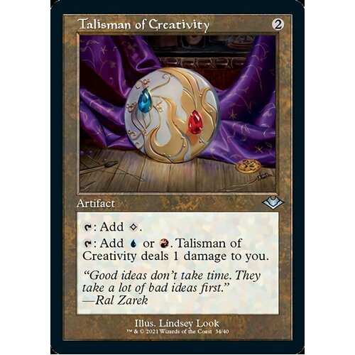 Talisman of Creativity FOIL (Old-Frame) - H1R