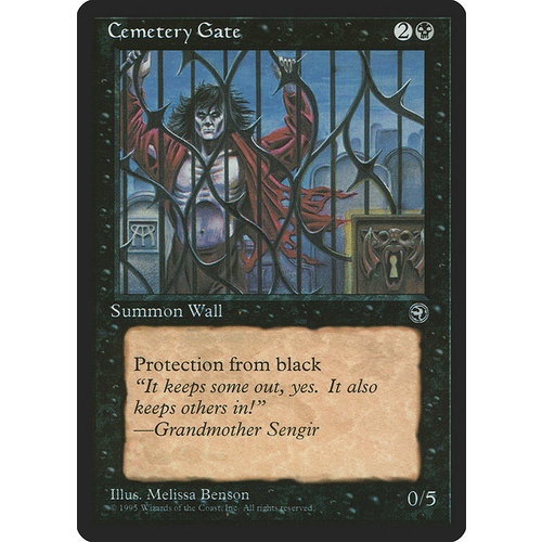Cemetery Gate (A) - HML