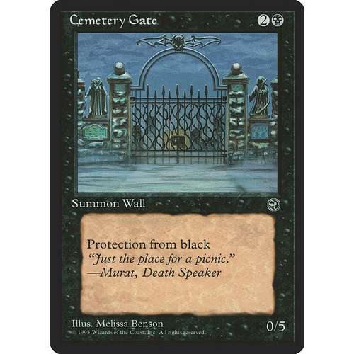 Cemetery Gate (B) - HML