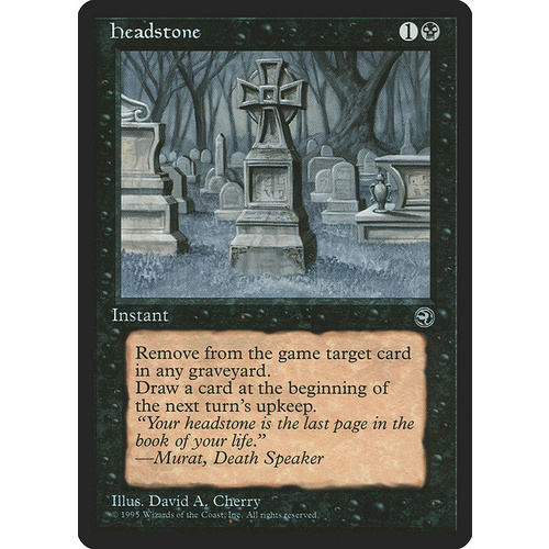 Headstone - HML