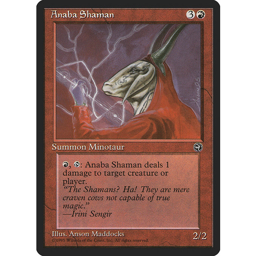 Anaba Shaman (A) - HML