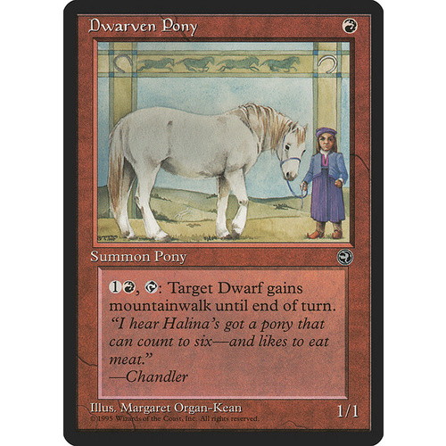 Dwarven Pony - HML