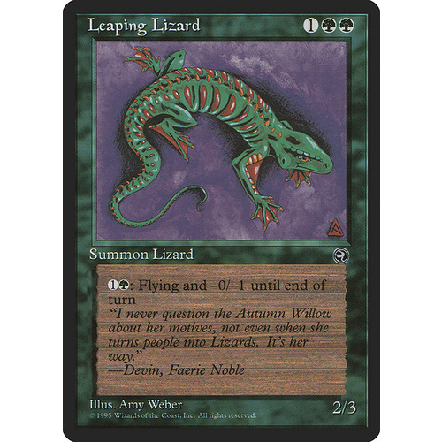 Leaping Lizard - HML