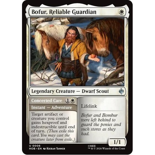 Bofur, Reliable Guardian - HOB