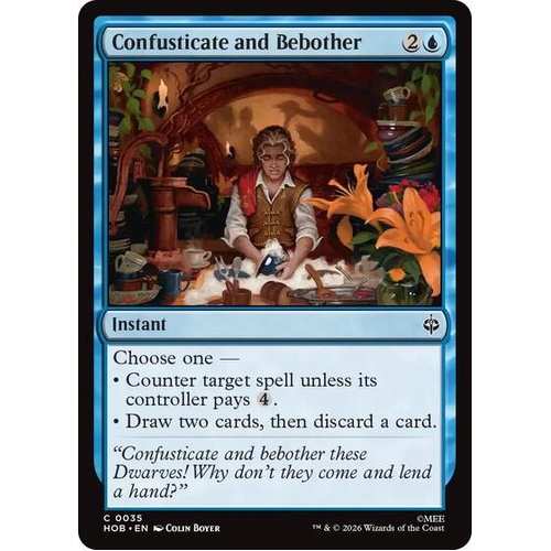 Confusticate and Bebother - HOB