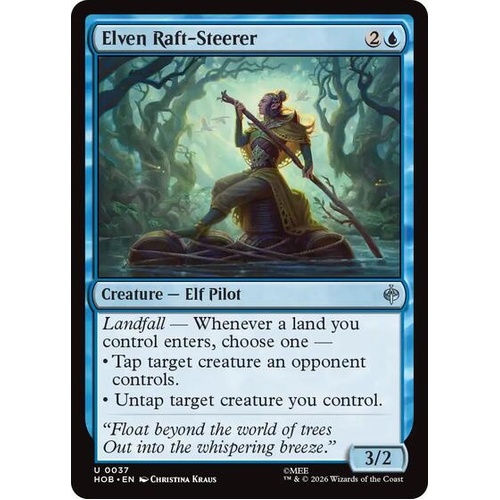 Elven Raft-Steerer - HOB