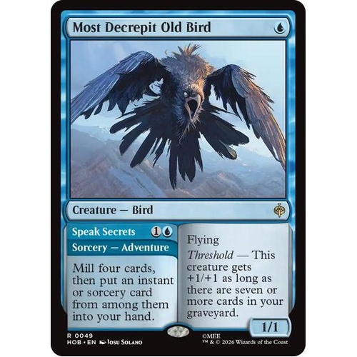 Most Decrepit Old Bird - HOB