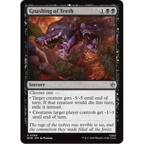 Gnashing of Teeth - HOB
