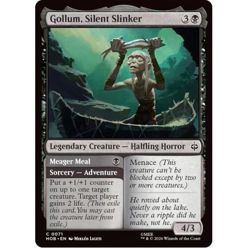 Gollum, Silent Slinker - HOB
