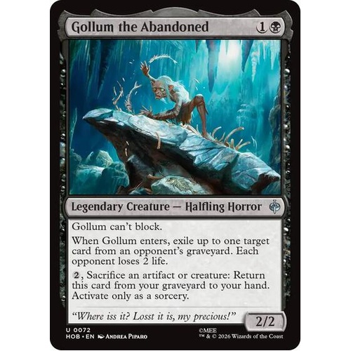 Gollum the Abandoned - HOB