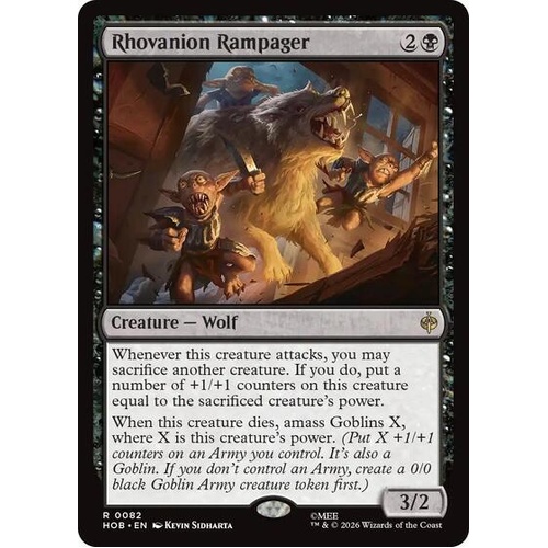 Rhovanion Rampager - HOB