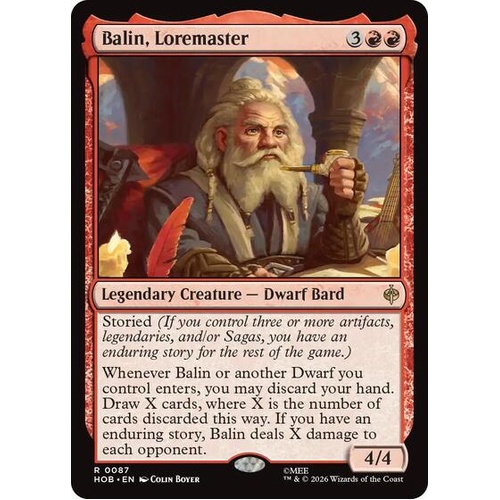 Balin, Loremaster - HOB