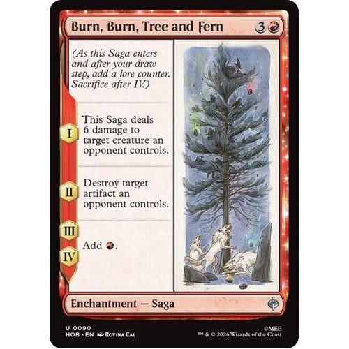 Burn, Burn, Tree and Fern - HOB