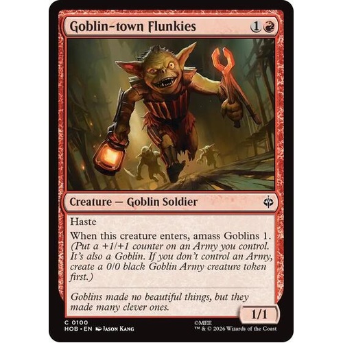 Goblin-town Flunkies - HOB